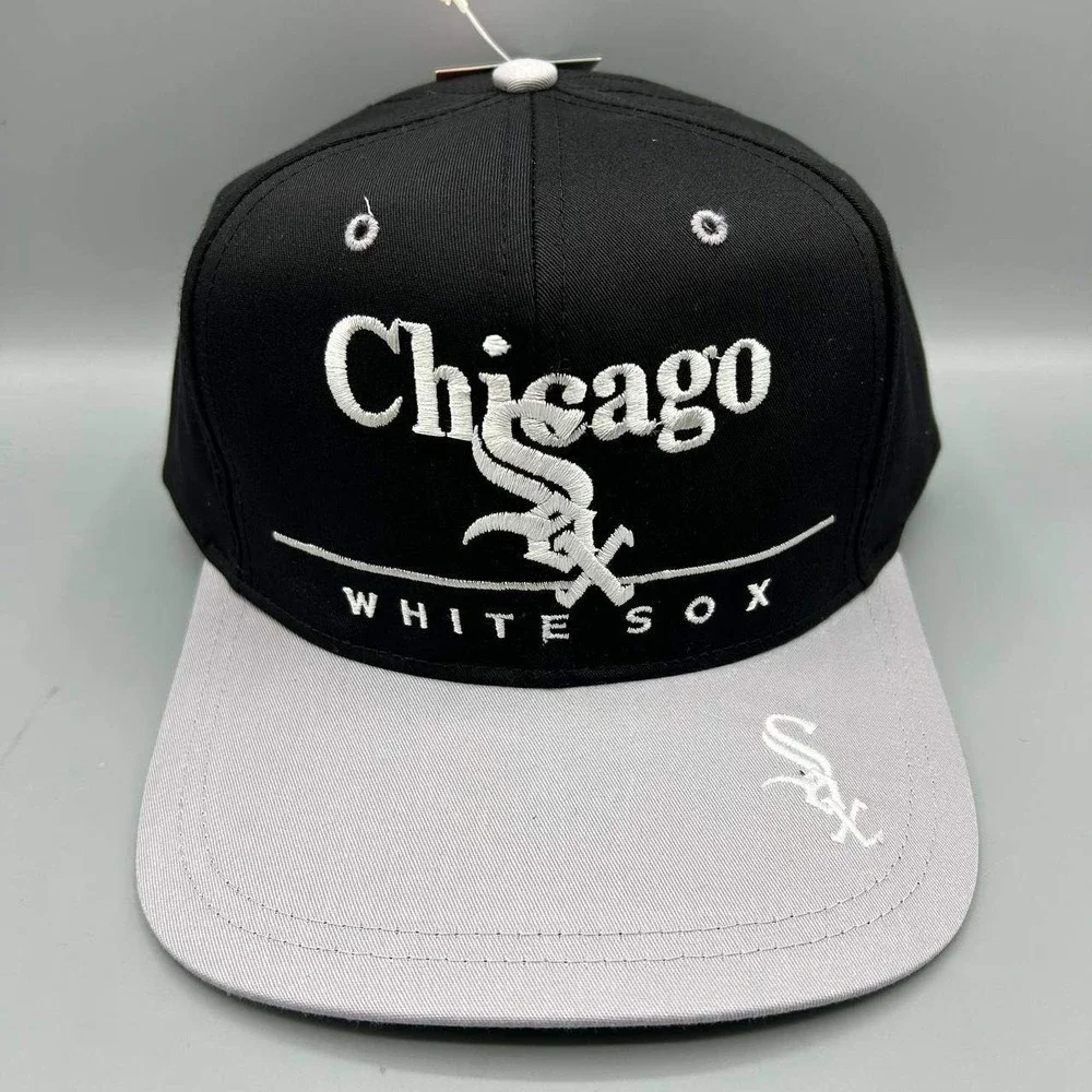 Vintage Chicago White Sox Hat Men Twins Enterprise Snap Back Cap Cotton New